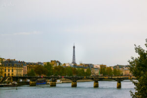 セーヌ川とエッフェル塔
