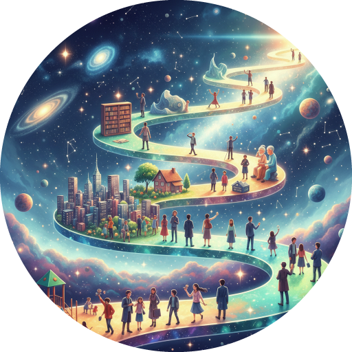 Infinite levels of life 人生の無限ステージ