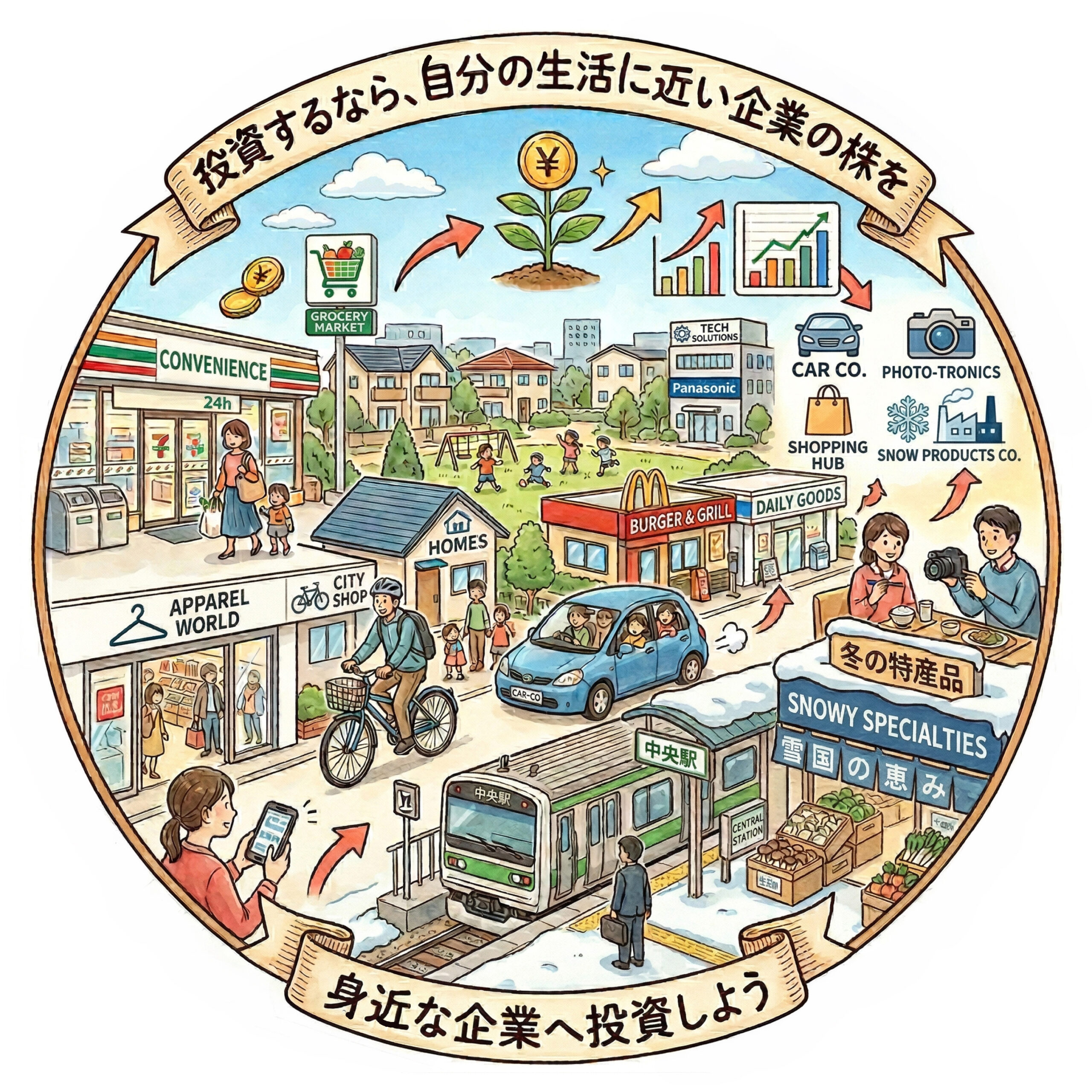 株　投資　生活