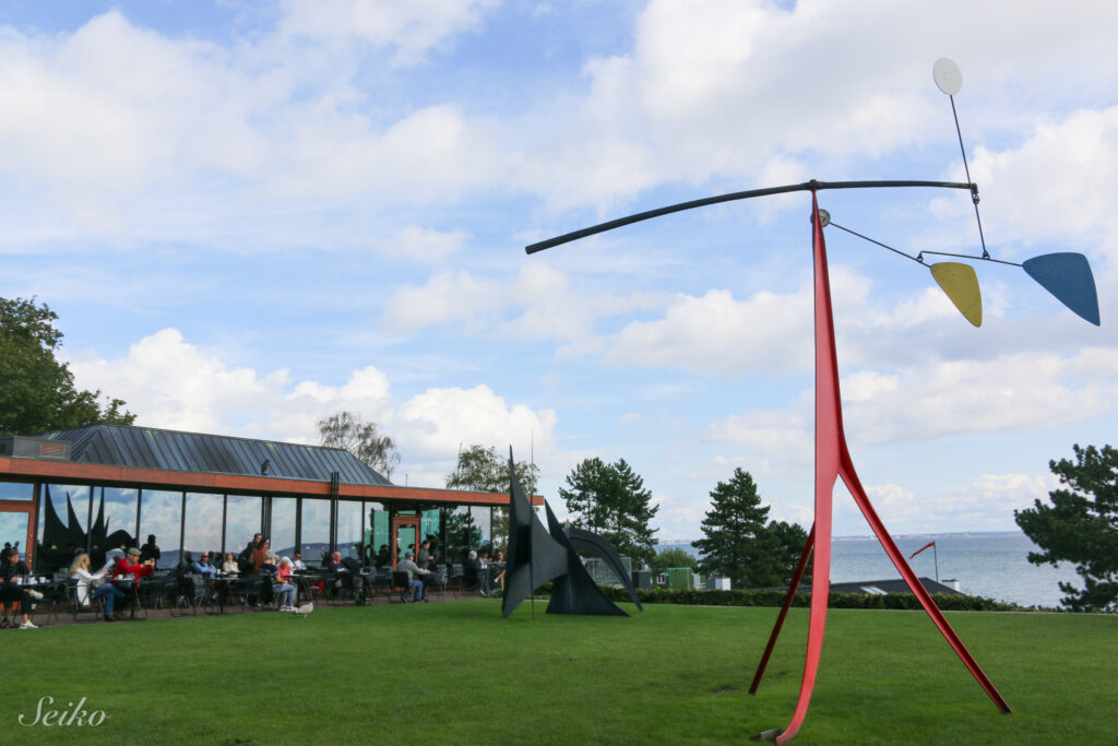 Seaside and sculpture garden of the Louisiana Museum of Modern Art