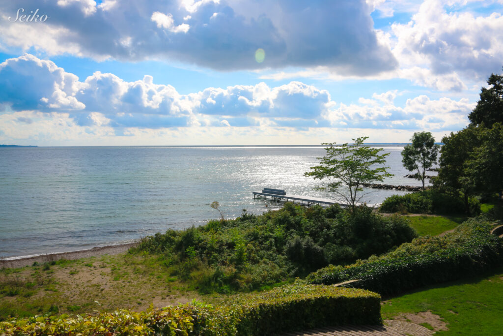 View from the gardens of the Louisiana Museum of Modern Art