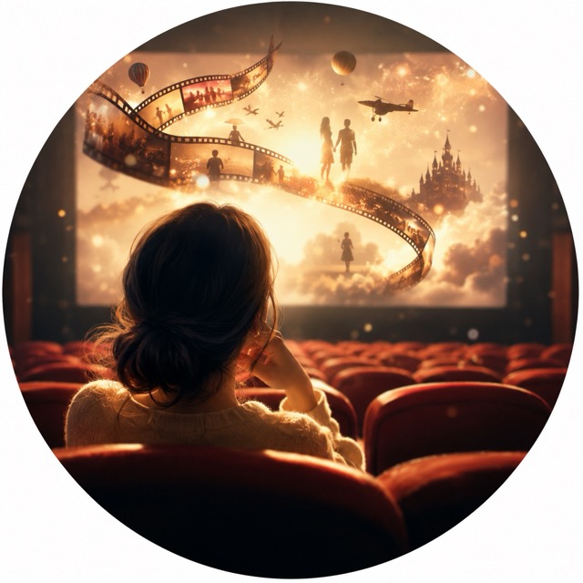 映画館にて